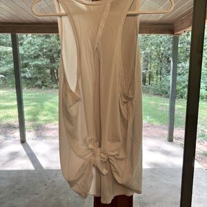 Lululemon white athletic tie top